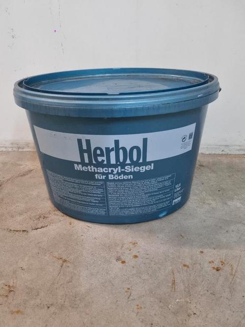 Vloerverf Herbol Methacryl-Siegel — 12,5 L, wit, Doe-het-zelf en Bouw, Verf, Beits en Lak, Nieuw, Wit, Ophalen of Verzenden