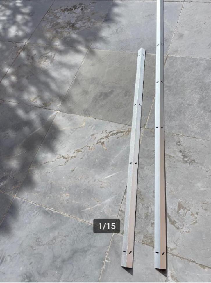Santeg ondersteuningsprofiel wastafelonderkast alu 175cm, Doe-het-zelf en Bouw, Sanitair, Wastafel, Ophalen of Verzenden