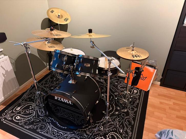 Tama imperialstar drumset, Muziek en Instrumenten, Drumstellen en Slagwerk, Gebruikt, Tama, Ophalen