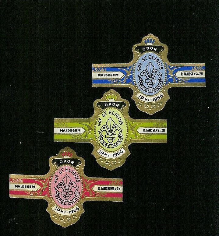 scoutisme postzegels, sigarenbanden, spel- en postkaartjes, Ophalen of Verzenden, Gebruikt, Overige typen