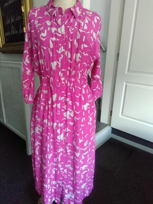 Jurk, Kleding | Dames, Jurken, Nieuw, Maat 38/40 (M), Roze, Onder de knie, Ophalen