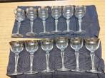 12 verres en cristal de la marque CEV, Antiquités & Art, Enlèvement