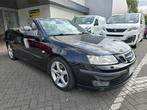 Saab 9-3 Cabrio 1.9 TiD Automaat Vector + Garantie, Auto's, Automaat, Cabriolet, Zwart, Leder