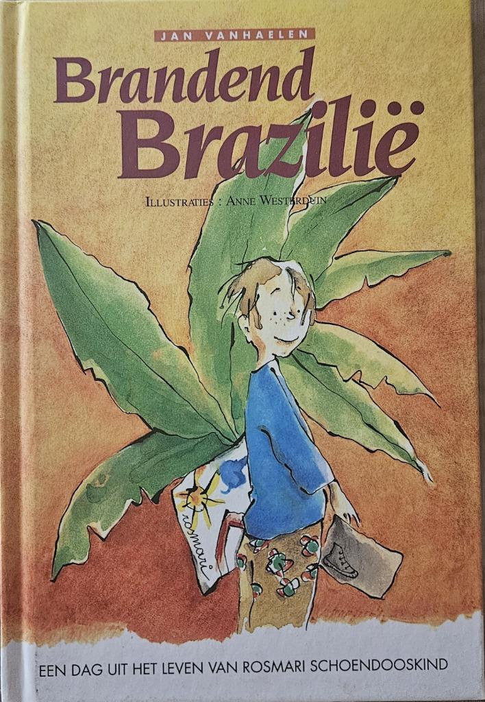 Brandend Brazilië - Jan Vanhaelen - 1994 (10+), Boeken, Kinderboeken | Jeugd | 10 tot 12 jaar, Zo goed als nieuw, Ophalen of Verzenden