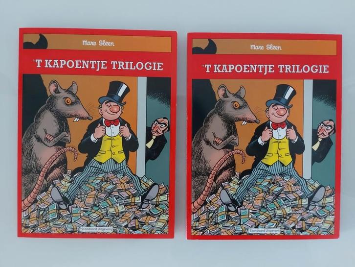 Marc Sleen - 't Kapoentje trilogie 2x, Boeken, Stripverhalen, Gelezen, Ophalen of Verzenden