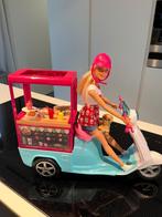 Barbie scooter foodtruck, Kinderen en Baby's, Ophalen, Zo goed als nieuw
