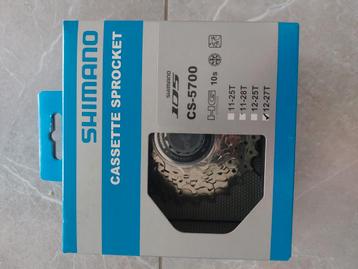 Shimano 105 cassette beschikbaar voor biedingen