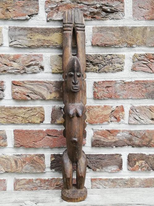 Belle statue africaine en bois - Dogon - Mali - XXème siècle, Antiquités & Art, Art | Art non-occidental, Enlèvement ou Envoi