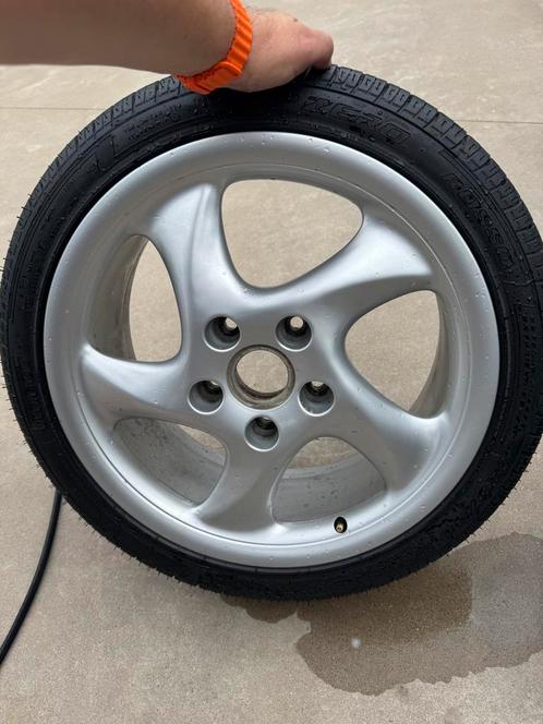 Porsche 1 voorvelg Turbo Twist Cup 3 7,5x18, Auto-onderdelen, Banden en Velgen, Band(en), Gebruikt, Ophalen