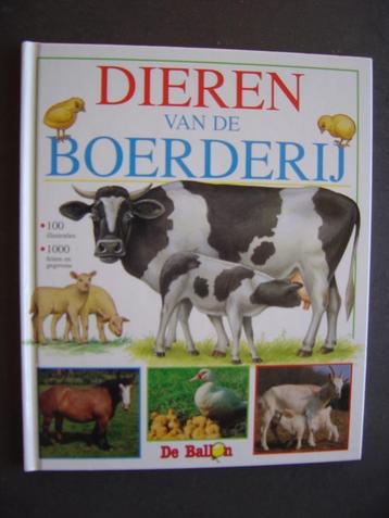 boek dieren op de boerderij  beschikbaar voor biedingen