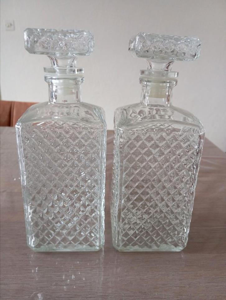 Carafes à whisky, Antiek en Kunst, Antiek | Glaswerk en Kristal, Ophalen of Verzenden