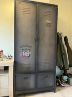 Kleerkast (tiener) Maison du Monde in metaal, Huis en Inrichting, Kasten | Kleerkasten, Ophalen, Gebruikt, 50 tot 100 cm, Met hangruimte