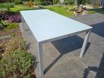 Table de jardin Bristol 200 cm sur plateau en verre de 100 c, Comme neuf, Enlèvement ou Envoi, Aluminium