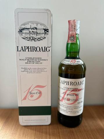 Laphroaig 15 Year Old 1985 Cinzano import beschikbaar voor biedingen