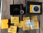 Breitling montbrillant datora, Handtassen en Accessoires, Horloges | Heren, Breitling, Zo goed als nieuw, Polshorloge, Leer