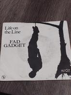 FAD GADGET life on the line 45t new wave, Cd's en Dvd's, Gebruikt, 7 inch, Single, Ophalen of Verzenden