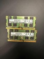 2x 16 GB DDR4 266 Samsung SO-DIMM, Computers en Software, RAM geheugen, 32 GB, DDR4, Ophalen of Verzenden, Zo goed als nieuw