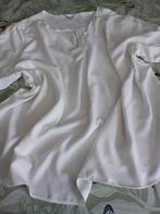 Witte tuniek hemd M54 Ms Mode, Kleding | Dames, Grote Maten, Verzenden, Zo goed als nieuw, MS Mode, Blouse of Tuniek