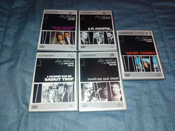 Te koop set van 5 dvd's uit de Hitchcock-collectie  beschikbaar voor biedingen