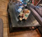 Massief houten salontafel flamant, Huis en Inrichting, Gebruikt, 50 tot 75 cm, Flamant, Flamant