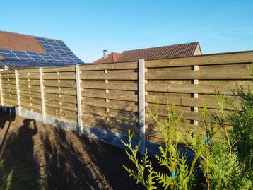 nieuwe houten schotten 18stuks beschikbaar voor biedingen