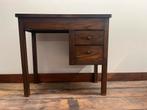 Vintage houten bureau, Huis en Inrichting, Bureaus, Ophalen, Gebruikt, Bureau