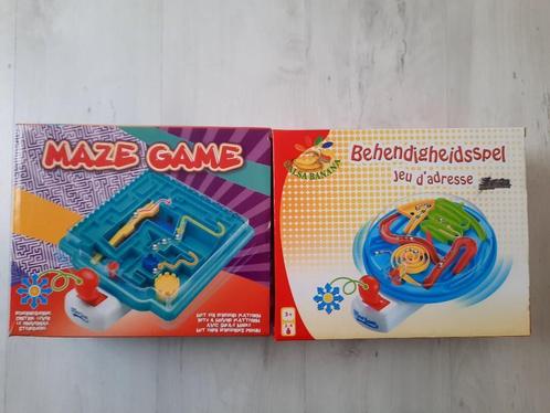 Maze Game - 2 doolhofspelletjes, Kinderen en Baby's, Speelgoed | Educatief en Creatief, Gebruikt, Puzzelen, Ophalen of Verzenden