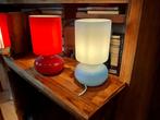 vintage glazen mini tafellampje / nachtlampje Lykta IKEA, Ophalen of Verzenden