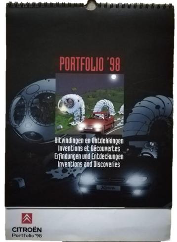 kalender / calendrier “portfolio ’98” – Citroën beschikbaar voor biedingen