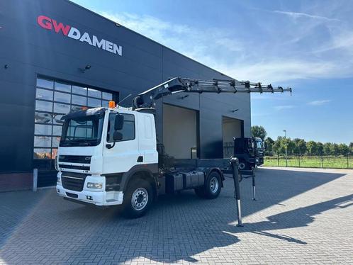 DAF CF 430 Hiab 288-8 HiPro, Autos, Camions, Entreprise, ABS, Air conditionné, Cruise Control, Radio, DAF, Diesel, Euro 5, Boîte manuelle