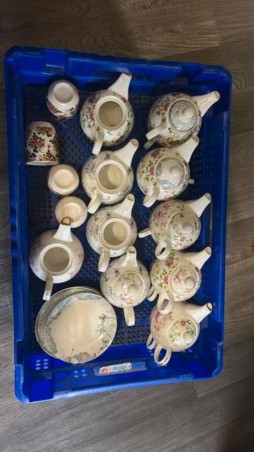 Theekannetjes vintage retro, Enlèvement