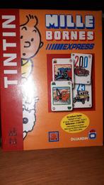 Jeu mille bornes tintin, Trois ou quatre joueurs, Enlèvement, Neuf, Dujardin