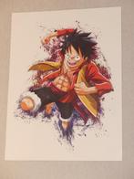 Poster LUFFY One Piece, Collections, Posters & Affiches, Autres sujets/thèmes, Enlèvement, Utilisé, Rectangulaire vertical