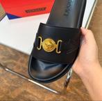 Versace slippers, Kleding | Dames, Slippers, Verzenden, Zwart, Nieuw