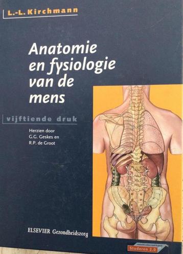 Studieboek anatomie en fysiologie van de mens - L. kirchmann, Enlèvement ou Envoi
