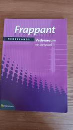 Frappant Nederlands vademecum eerste graad, ASO, Pelckmans, Nederlands, Ophalen