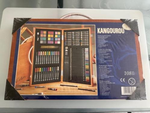 Nieuw/onuitgepakt professionele houten tekenkoffer 108 stuks, Hobby en Vrije tijd, Overige Hobby en Vrije tijd, Nieuw, Ophalen of Verzenden