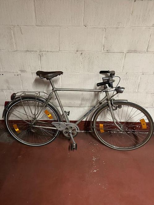 Retro Herenfiets, Fietsen en Brommers, Fietsen | Heren | Herenfietsen, Gebruikt, Overige merken, Versnellingen, Ophalen