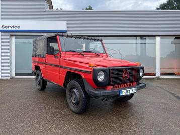 Mercedes-Benz G250 D - Cabrio - Unieke ex-brandweerwagen beschikbaar voor biedingen