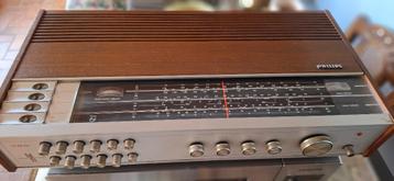 HiFi Vintage Versterker/Tuner Philips beschikbaar voor biedingen