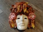 vintage Italiaans Majolica porselein masker, Verzenden