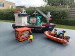 Vrachtschip, Kinderen en Baby's, Speelgoed | Playmobil, Ophalen, Zo goed als nieuw, Complete set
