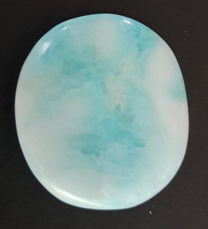 Hemimorfiet platte steen, Verzamelen, Mineralen en Fossielen, Mineraal, Ophalen of Verzenden