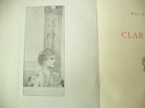Fernand KHNOPFF 1893 litho Claribella originele 1ste uitgave, Antiek en Kunst, Kunst | Litho's en Zeefdrukken, Ophalen of Verzenden