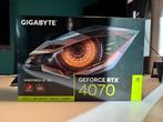 GIGABYTE GeForce RTX 4070 WINDFORCE, Informatique & Logiciels, Cartes vidéo, PCI-Express 4, Comme neuf, Enlèvement, Nvidia