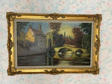 Schilderij A Debeuf, Enlèvement