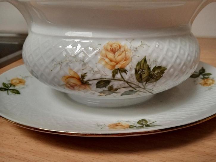 BAVARIA sauskommetje VINTAGE genummerd Seltmann Weiden, Antiek en Kunst, Antiek | Servies los, Ophalen of Verzenden