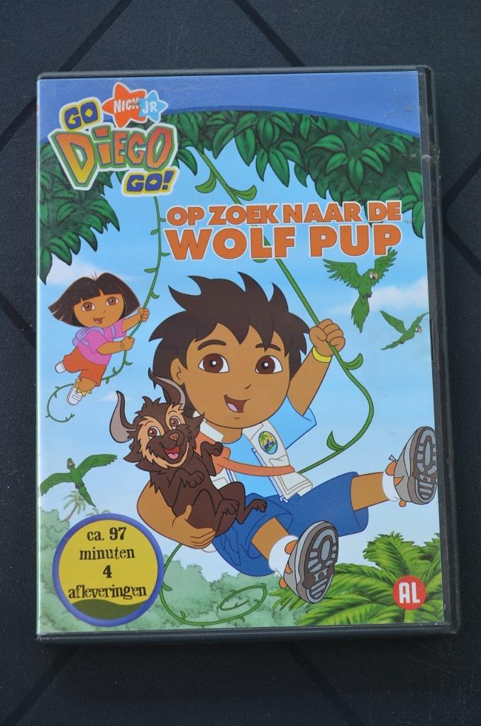Go diego go op zoek naar de wolf pup, Enlèvement ou Envoi, Tous les âges, Utilisé, TV fiction