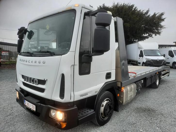 Iveco LKW/TRUCKS Eurocargo 75E21 (bj 2015), Auto's, Bestelwagens en Lichte vracht, Bedrijf, Te koop, ABS, Airconditioning, Centrale vergrendeling