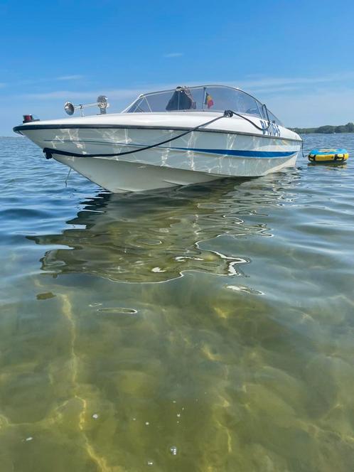 Almarine 480, Watersport en Boten, Speedboten, Gebruikt, 3 tot 6 meter, Benzine, 70 tot 120 pk, Polyester, Buitenboordmotor, Ophalen